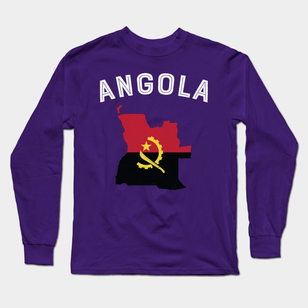 Angola Long Sleeve T-Shirt by phenomad